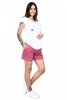 MijaCulture - maternity summer shorts Lola M004 pink